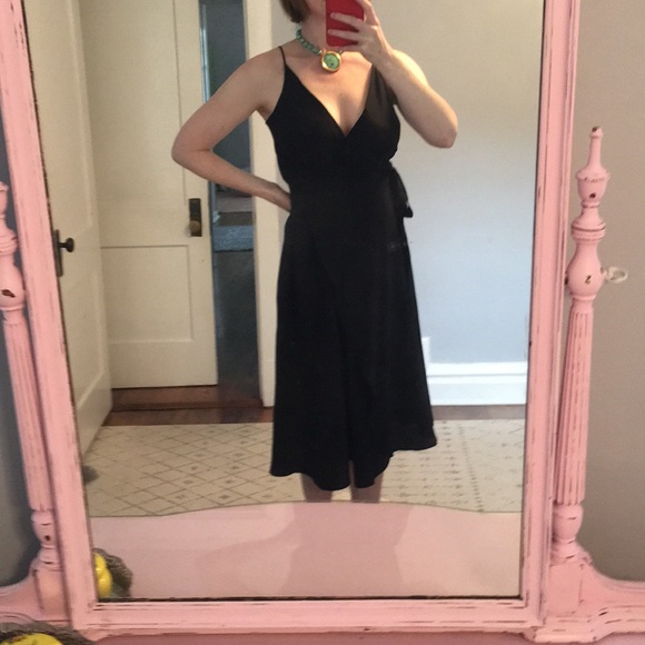 Dresses & Skirts - Amour Vert Varden Silk Wrap Dress